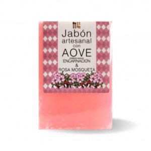 Jabón Artesano con AOVE y Rosa Mosqueta 3 x 100 gr